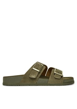 Klapki Tamaris 1-27500-44 Khaki ze sklepu eobuwie.pl w kategorii Klapki damskie - zdjęcie 182089152