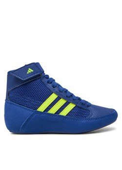 Buty bokserskie adidas HVC BD7637 Niebieski ze sklepu eobuwie.pl w kategorii Buty sportowe dziecięce - zdjęcie 182089620