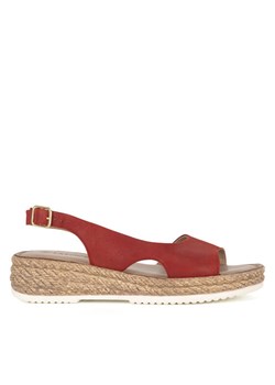 Sandały Lasocki WI16-3087-01 Czerwony ze sklepu eobuwie.pl w kategorii Espadryle damskie - zdjęcie 182089691
