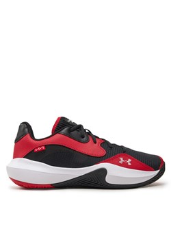 Buty do koszykówki Under Armour UA Lockdown 7 Low 3027646 Czerwony ze sklepu eobuwie.pl w kategorii Buty sportowe męskie - zdjęcie 182089823