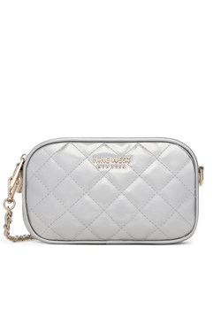 Torebka Nine West LILLA2 Srebrny ze sklepu eobuwie.pl w kategorii Listonoszki - zdjęcie 182090000