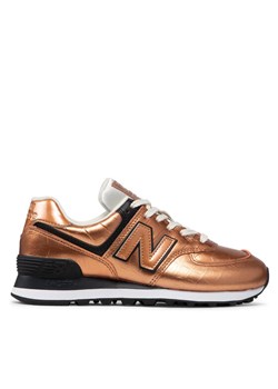 Sneakersy New Balance WL574PX2 Miedziany ze sklepu eobuwie.pl w kategorii Buty sportowe damskie - zdjęcie 182090014