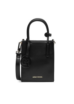 Torebka Gino Rossi OJ-82716 Czarny ze sklepu eobuwie.pl w kategorii Torby Shopper bag - zdjęcie 182090303