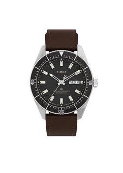 Zegarek Timex Waterbury TW2V24800 Brązowy ze sklepu eobuwie.pl w kategorii Zegarki - zdjęcie 182090320
