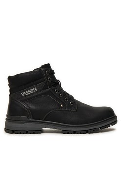 Kozaki Lee Cooper PLCC0001S Czarny ze sklepu eobuwie.pl w kategorii Buty zimowe męskie - zdjęcie 182090352