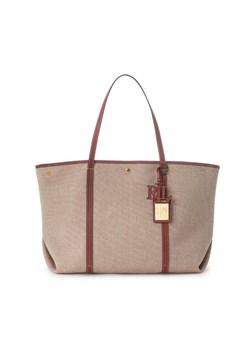 Torebka Lauren Ralph Lauren 431920062002 Brązowy ze sklepu eobuwie.pl w kategorii Torby Shopper bag - zdjęcie 182090603