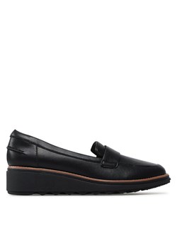 Lordsy Clarks Sharon Gracie 261568164 Czarny ze sklepu eobuwie.pl w kategorii Półbuty damskie - zdjęcie 182090663