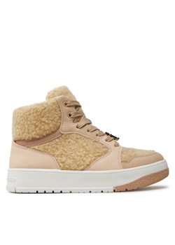 Sneakersy Tommy Hilfiger High Top Lace-Up Sneaker T3A9-33530-1628A S Beżowy ze sklepu eobuwie.pl w kategorii Buty sportowe dziecięce - zdjęcie 182090690
