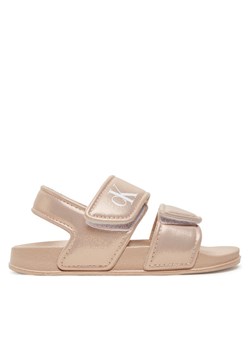 Sandały Calvin Klein Jeans V1A2-82062-0376 S Różowy ze sklepu eobuwie.pl w kategorii Sandały dziecięce - zdjęcie 182090713
