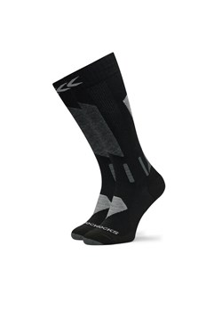 Skarpety narciarskie X-Socks Ski Discover WYDDW24U Czarny ze sklepu eobuwie.pl w kategorii Skarpetki damskie - zdjęcie 182090764