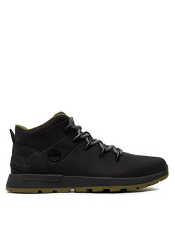 Sneakersy Timberland Mid Lace Sneaker TB0A6DQDELK Czarny ze sklepu eobuwie.pl w kategorii Buty sportowe męskie - zdjęcie 182090931