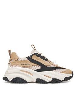Sneakersy Steve Madden Possession-E SM19000033 Beżowy ze sklepu eobuwie.pl w kategorii Buty sportowe damskie - zdjęcie 182090940
