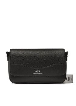 Torebka Armani Exchange 942912 CC783 0002 Czarny ze sklepu eobuwie.pl w kategorii Listonoszki - zdjęcie 182091012