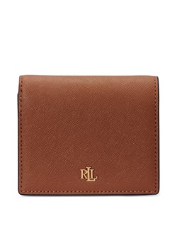 Mały Portfel Damski LAUREN RALPH LAUREN 432962112002 Brązowy ze sklepu eobuwie.pl w kategorii Portfele damskie - zdjęcie 182091104