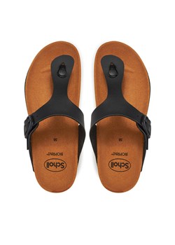 Japonki Scholl Boa Vista Wide MF32000 Czarny ze sklepu eobuwie.pl w kategorii Klapki damskie - zdjęcie 182091171