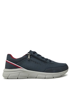 Sneakersy Bugatti 345-AFA14-5550 Granatowy ze sklepu eobuwie.pl w kategorii Buty sportowe męskie - zdjęcie 182091213