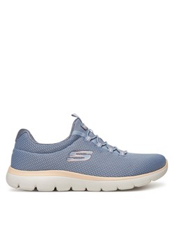 Sneakersy Skechers Summits-Summer Blush 150268/LBMT Niebieski ze sklepu eobuwie.pl w kategorii Buty sportowe damskie - zdjęcie 182091501