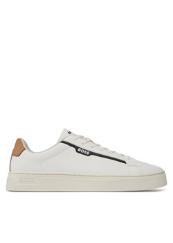 Sneakersy Boss Rhys Tenn 50502869 Biały ze sklepu eobuwie.pl w kategorii Trampki męskie - zdjęcie 182091532
