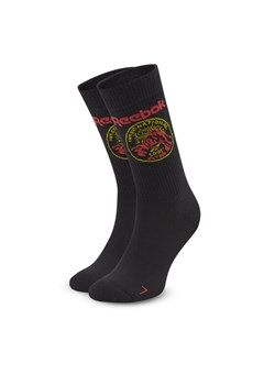 Skarpety wysokie unisex Reebok CL Outdoor Sock HC4371 Czarny ze sklepu eobuwie.pl w kategorii Skarpetki damskie - zdjęcie 182091581