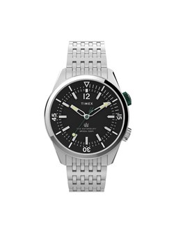 Zegarek Timex Waterbury TW2V49700 Srebrny ze sklepu eobuwie.pl w kategorii Zegarki - zdjęcie 182091593