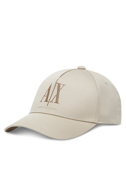 Czapka z daszkiem Armani Exchange XW000957 AF13846 U1092 Beżowy ze sklepu eobuwie.pl w kategorii Czapki z daszkiem damskie - zdjęcie 182091724