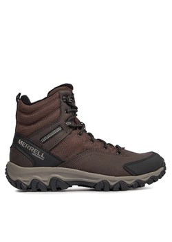 Trekkingi Merrell Thermo Akita Mid Wp J036447 Brązowy ze sklepu eobuwie.pl w kategorii Buty trekkingowe męskie - zdjęcie 182091970