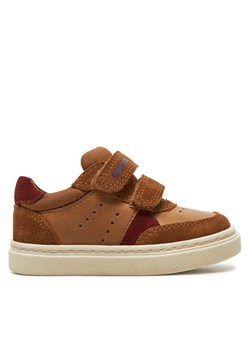 Sneakersy Geox B Nashik Boy B465NC 022CL C6078 M Brązowy ze sklepu eobuwie.pl w kategorii Buty sportowe dziecięce - zdjęcie 182092340