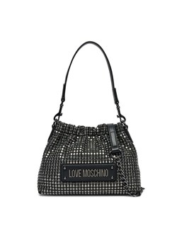 Torebka LOVE MOSCHINO JC4138PP1MLL100A Czarny ze sklepu eobuwie.pl w kategorii Torebki worki - zdjęcie 182092463