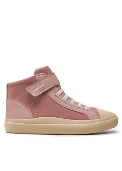 Sneakersy Geox J Gisli Girl J464NI 0AU54 C8014 S Różowy ze sklepu eobuwie.pl w kategorii Buty sportowe dziecięce - zdjęcie 182092464