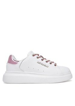 Sneakersy Just Cavalli 78RA3SB1 ZPA86 Biały ze sklepu eobuwie.pl w kategorii Buty sportowe damskie - zdjęcie 182092650