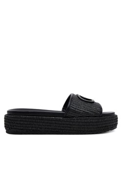Klapki Guess FLJLNY FAB19 Czarny ze sklepu eobuwie.pl w kategorii Klapki damskie - zdjęcie 182092752