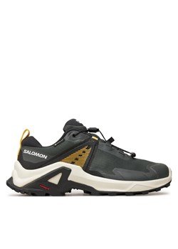 Trekkingi Salomon X Raise Gore-Tex L47458200 Zielony ze sklepu eobuwie.pl w kategorii Buty trekkingowe dziecięce - zdjęcie 182093000