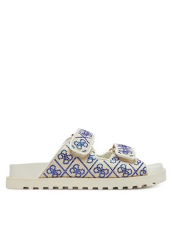 Klapki Guess FLJFDZ FAB19 Beżowy ze sklepu eobuwie.pl w kategorii Klapki damskie - zdjęcie 182093150