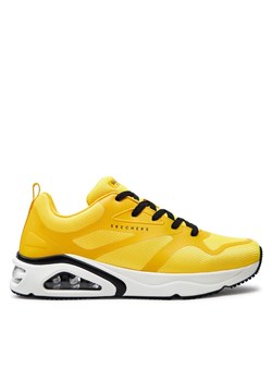 Sneakersy Skechers Tres-Air Uno-Revolution-Airy 183070/YEL Żółty ze sklepu eobuwie.pl w kategorii Buty sportowe męskie - zdjęcie 182093171