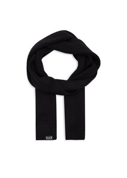 Szalik EA7 Emporio Armani 240122 4F200 00020 Czarny ze sklepu eobuwie.pl w kategorii Szaliki męskie - zdjęcie 182093214