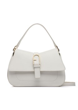 Torebka Furla Flow WB00996-BX2045-1704S-1007 Écru ze sklepu eobuwie.pl w kategorii Listonoszki - zdjęcie 182093264