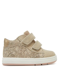 Sneakersy Geox B Biglia G. C B044CC 02207 C0262 Beżowy ze sklepu eobuwie.pl w kategorii Buty sportowe dziecięce - zdjęcie 182093282