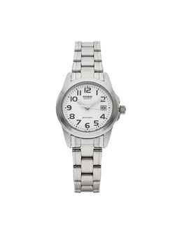 Zegarek Casio LTP-1259PD -7BEG Srebrny - id: 4549526340888 - marki Casio - 182093383 Zegarek Casio LTP-1259PD -7BEG Srebrny ze sklepu eobuwie.pl w kategorii Zegarki - zdjęcie 182093383