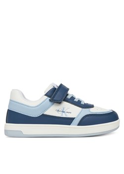 Sneakersy Calvin Klein Jeans Low Cut Lace-Up/ Velcro Sneaker V1X9-82078-1355 S Niebieski ze sklepu eobuwie.pl w kategorii Buty sportowe dziecięce - zdjęcie 182093481