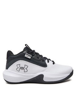 Buty do koszykówki Under Armour Grade School UA Lockdown 7 3028513 Biały ze sklepu eobuwie.pl w kategorii Buty sportowe dziecięce - zdjęcie 182093510