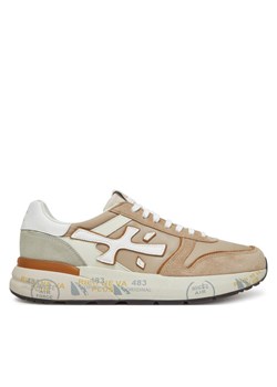 Sneakersy Premiata Mick Var 7213 Beżowy ze sklepu eobuwie.pl w kategorii Buty sportowe męskie - zdjęcie 182093653