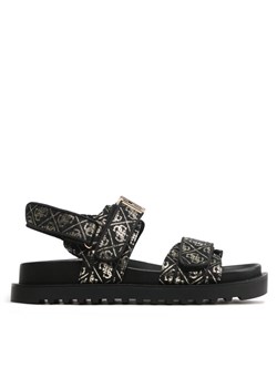Sandały Guess Fabelis FL6FBS FAL03 Czarny ze sklepu eobuwie.pl w kategorii Sandały damskie - zdjęcie 182093762