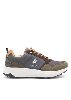 Sneakersy Beverly Hills Polo Club 2023P2018-1 Khaki ze sklepu eobuwie.pl w kategorii Buty sportowe męskie - zdjęcie 182093780