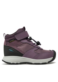 Sneakersy Keen Skua Waterproof Boot 1029630 Fioletowy ze sklepu eobuwie.pl w kategorii Buty sportowe dziecięce - zdjęcie 182093880