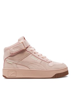 Sneakersy Puma Carina Street Mid 397490 02 Różowy ze sklepu eobuwie.pl w kategorii Buty sportowe damskie - zdjęcie 182093913