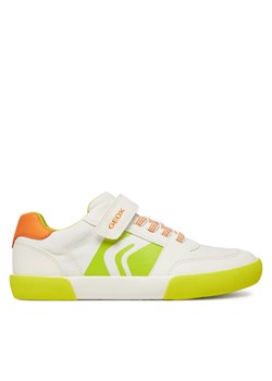 Sneakersy Geox J Gisli J555CD 5410 C0551 S Biały ze sklepu eobuwie.pl w kategorii Buty sportowe dziecięce - zdjęcie 182093951