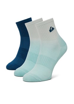 Skarpety Quiksilver AS_QUIKSILVER_102Z_SS25 (3-PACK) Zielony ze sklepu eobuwie.pl w kategorii Skarpetki męskie - zdjęcie 182093972