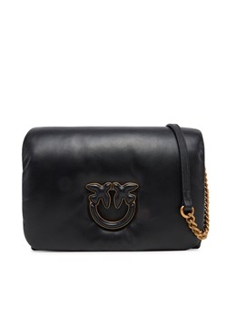 Torebka PINKO Love Click Puff Classic PE 25 PLTT 101585 A10F Czarny ze sklepu eobuwie.pl w kategorii Listonoszki - zdjęcie 182093991