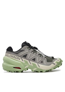 Buty do biegania Salomon Speedcross 6 L47582000 Szary ze sklepu eobuwie.pl w kategorii Buty sportowe damskie - zdjęcie 182094042