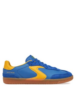 Sneakersy Skechers Hotshot - Roaver 254152/BLYL Niebieski ze sklepu eobuwie.pl w kategorii Buty sportowe męskie - zdjęcie 182094333